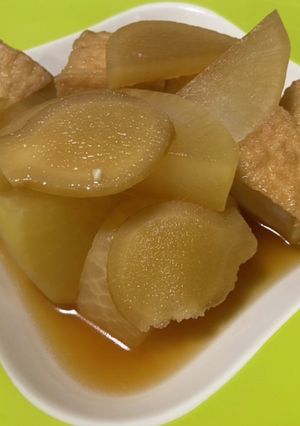 ホットクックで★簡単厚揚げと大根の煮物-レシピのメイン写真