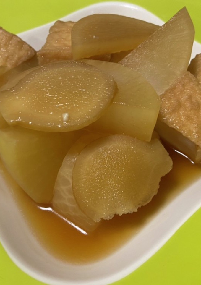 ホットクックで★簡単厚揚げと大根の煮物-レシピのメイン写真
