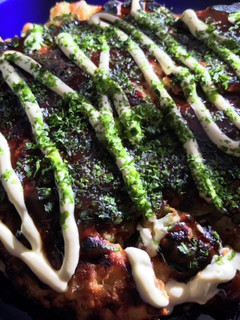 お好み焼き（めんつゆ・山芋粉使用）-レシピのメイン写真