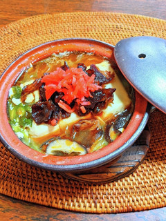 豆富としぐれ煮の薬味鍋-レシピのメイン写真