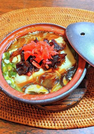 豆富としぐれ煮の薬味鍋-レシピのメイン写真