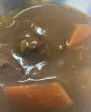 ビーフシチューの素で鹿肉シチュー