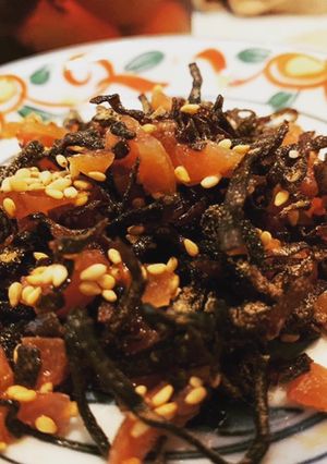 お茶漬けの素《カリカリ梅と塩昆布》-レシピのメイン写真
