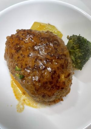 煮込みハンバーグ-レシピのメイン写真
