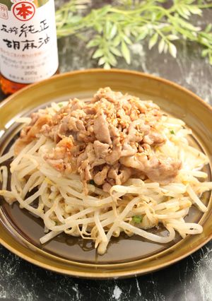 簡単！もやしのマヨナムルと豚オイスタ炒め-レシピのメイン写真