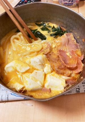 【入れるだけ】限界キムチチャーシュー鍋-レシピのメイン写真