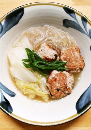 獅子頭鍋◎肉団子と白菜のサッパリ煮-レシピのメイン写真