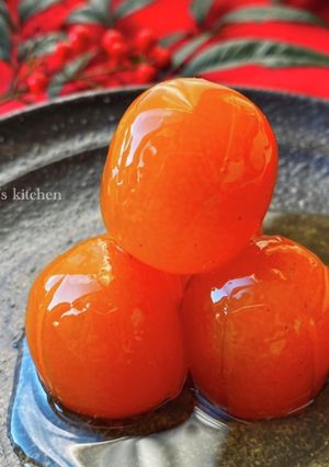 冷凍可◎ 簡単お節!金柑の甘露煮-レシピのメイン写真