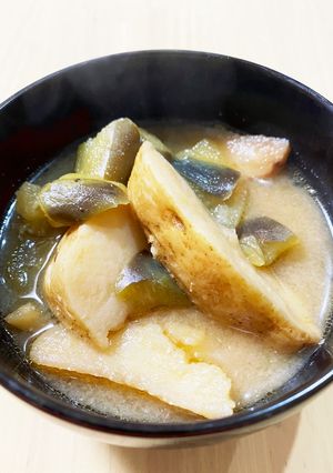 フライドポテトの味噌汁-レシピのメイン写真
