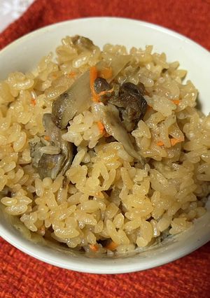 懐かしい味　かしわご飯-レシピのメイン写真