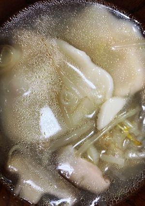水餃子の中華スープ-レシピのメイン写真