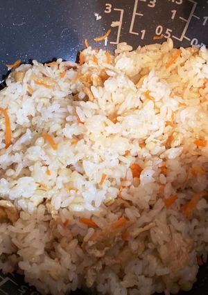 給食の味。きつねごはん-レシピのメイン写真