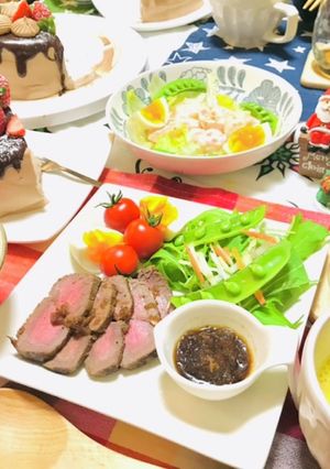 お祝いご飯・パーティメニュー・ディナー-レシピのメイン写真