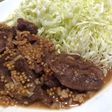 キャベツたっぷり汁だく豚肉の生姜焼き