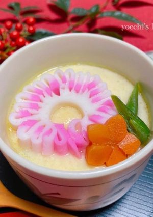 お節の筑前煮リメイク！ 簡単時短茶碗蒸し-レシピのメイン写真