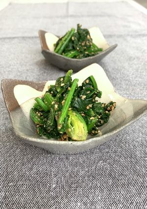 ほうれん草のごま和え-レシピのメイン写真