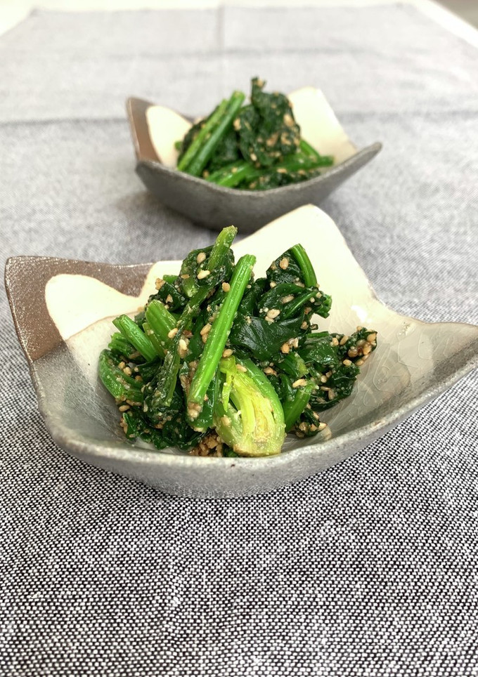 ほうれん草のごま和え-レシピのメイン写真