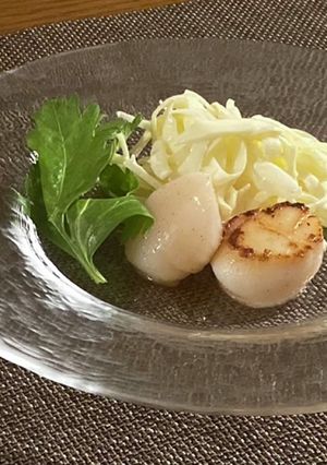 【簡単】ホタテとセロリの創作サラダ-レシピのメイン写真