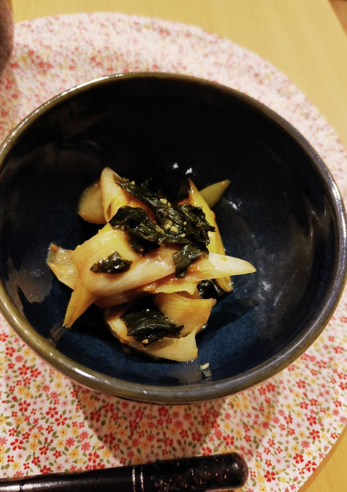 簡単！ねぎとわかめの酢味噌和え-レシピのメイン写真