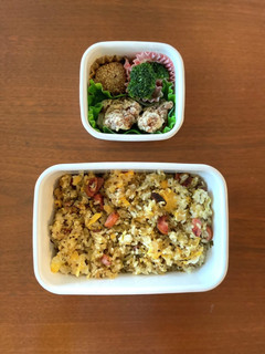 中学生野球弁当03|高菜明太炒飯-レシピのメイン写真