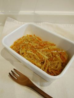 大根きんぴら-レシピのメイン写真