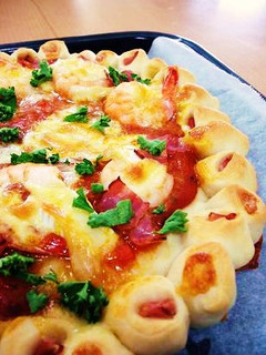 耳までチーズ&ベーコンピザ-レシピのメイン写真