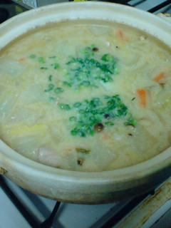 酒粕うどん鍋-レシピのメイン写真