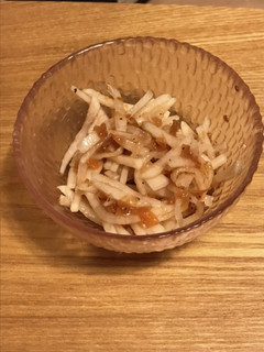 ハチミツと梅肉和えの大根サラダ-レシピのメイン写真