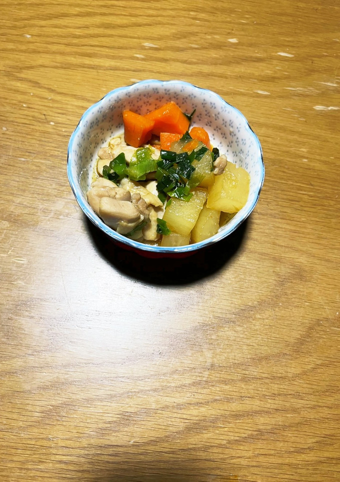 鶏肉とにんじんと大根の煮物-レシピのメイン写真