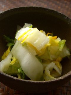 あとひき柚子白菜-レシピのメイン写真