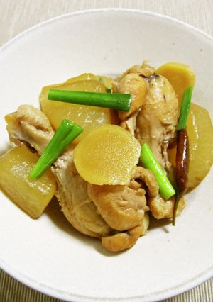 大根と鶏手羽元の煮物-レシピのメイン写真