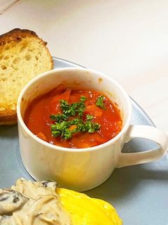 ミネストローネ風野菜のポタージュ-レシピのメイン写真