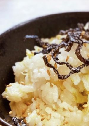 【超簡単!】ふんわり甘〜いキャベツごはん-レシピのメイン写真