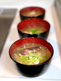 鯛のあら汁(お味噌汁)-レシピのメイン写真