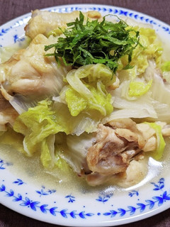 鶏手羽元と白菜の塩生姜煮-レシピのメイン写真