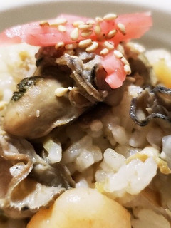 お年寄り絶賛シリーズ☆牡蠣炊き込みご飯☆-レシピのメイン写真