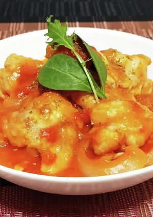 超簡単！手羽元と野菜のトマトソース煮込み-レシピのメイン写真