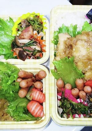 【夫婦弁当193】鶏サッパリねぎだれ炒め-レシピのメイン写真