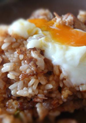 トロトロ温玉のせオイスター炒飯-レシピのメイン写真