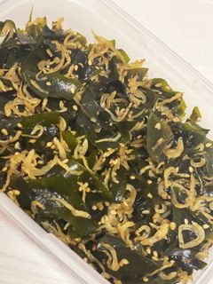 【簡単】わかめとじゃこ炒め-レシピのメイン写真