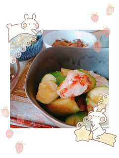 鶏むねときゅうりのわさび醤油和え-レシピのメイン写真