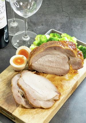 レンジで時短！ローストポーク-レシピのメイン写真