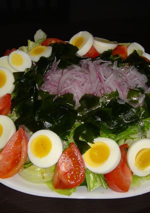 もりもり食べられるゴマドレオニオンサラダ-レシピのメイン写真