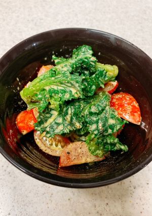プチヴェールとミニトマトのサラダ-レシピのメイン写真