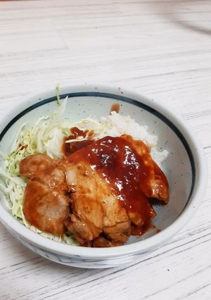 トンテキ丼　タレも進化しました-レシピのメイン写真