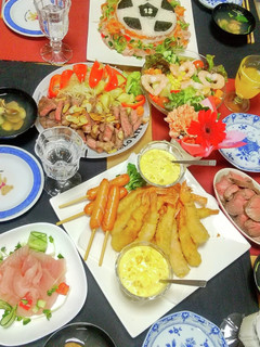 お誕生日パーティメニュー♡-レシピのメイン写真
