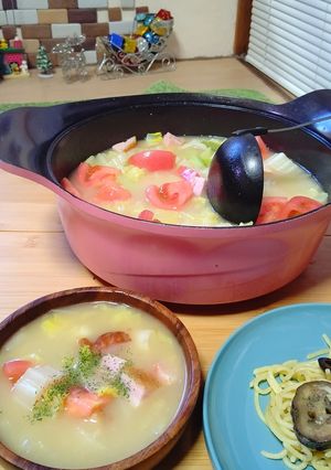 トマト入り味噌シチュー-レシピのメイン写真