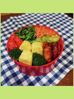 二色弁当-レシピのメイン写真