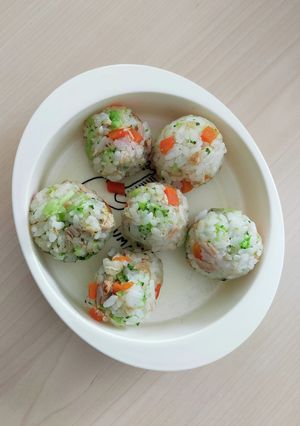 ツナ野菜チャーハン/卵なし離乳食・幼児食-レシピのメイン写真