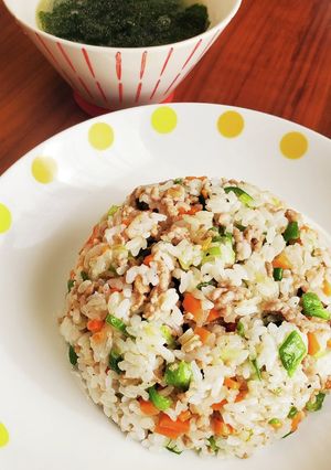 シンプルなチャーハン-レシピのメイン写真